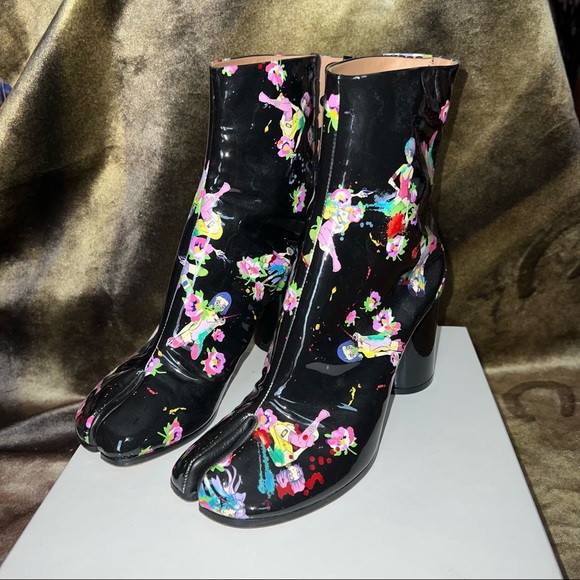 Maison martin margiela manga characters tabi boots size 38 - Picture 2 of 10